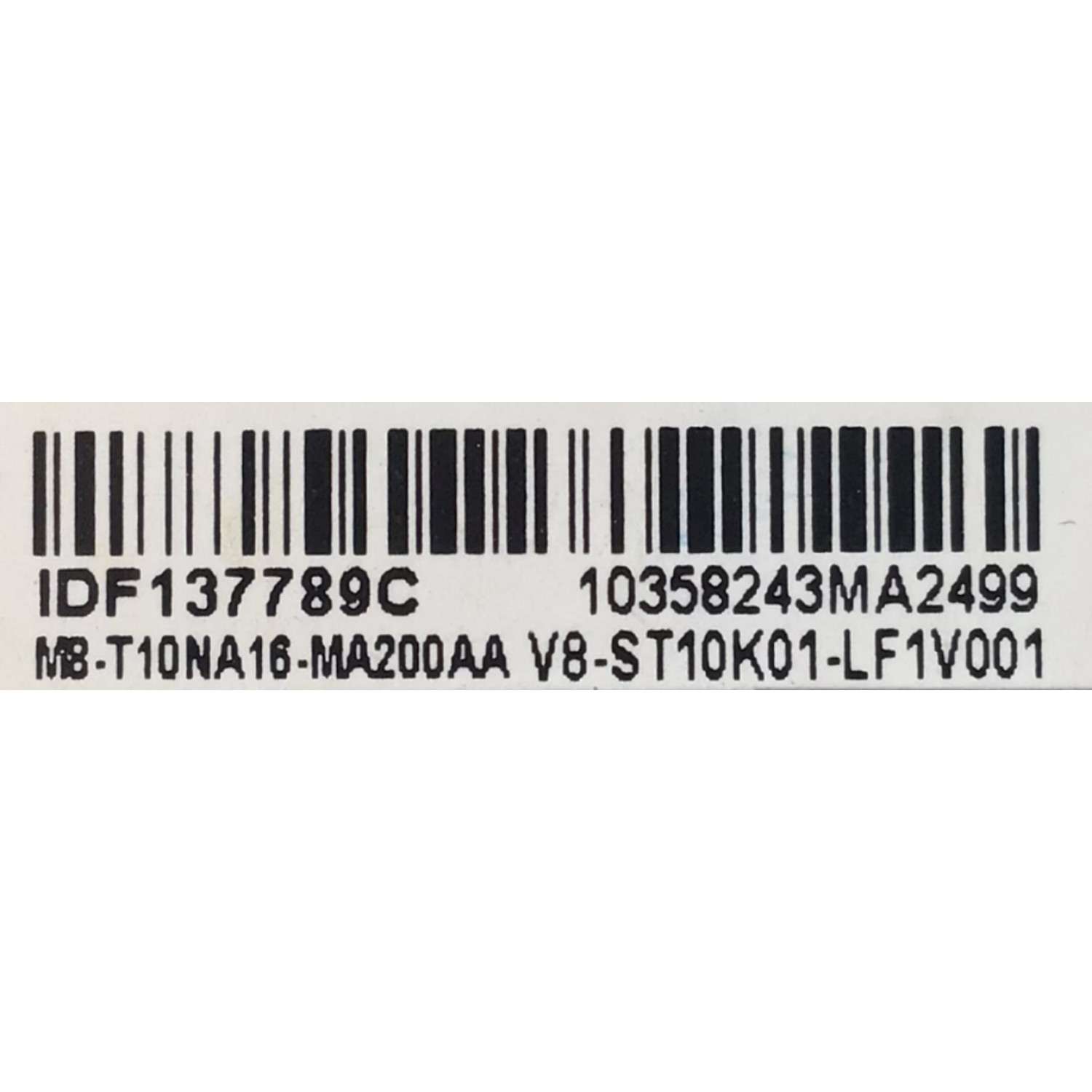 MAIN PARA TV HITACHI / NUMERO DE PARET M8-T10NA16-MA200AA / 40-MST10A-MAA4HG / IDF137789C / V8-ST10K01-LF1V001 / 10358243MA2499 / MST10A / PANEL LVU550LGDX E5 V12 / MODELO 55R81 - Imagen 3